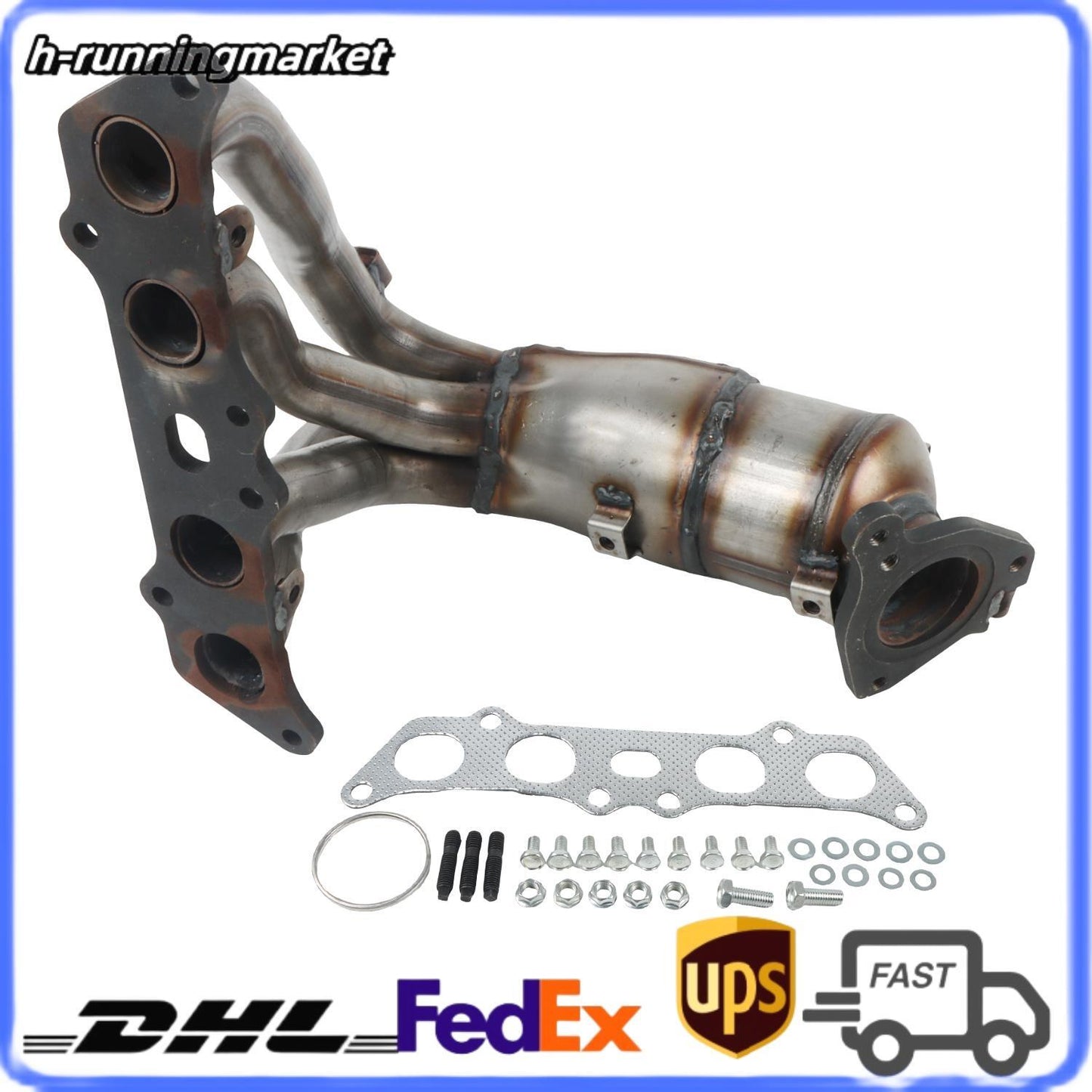 1x Catalytic Converter for Toyota for Camry 2.2L 1997-2001 82555, 750042,3287A,40434