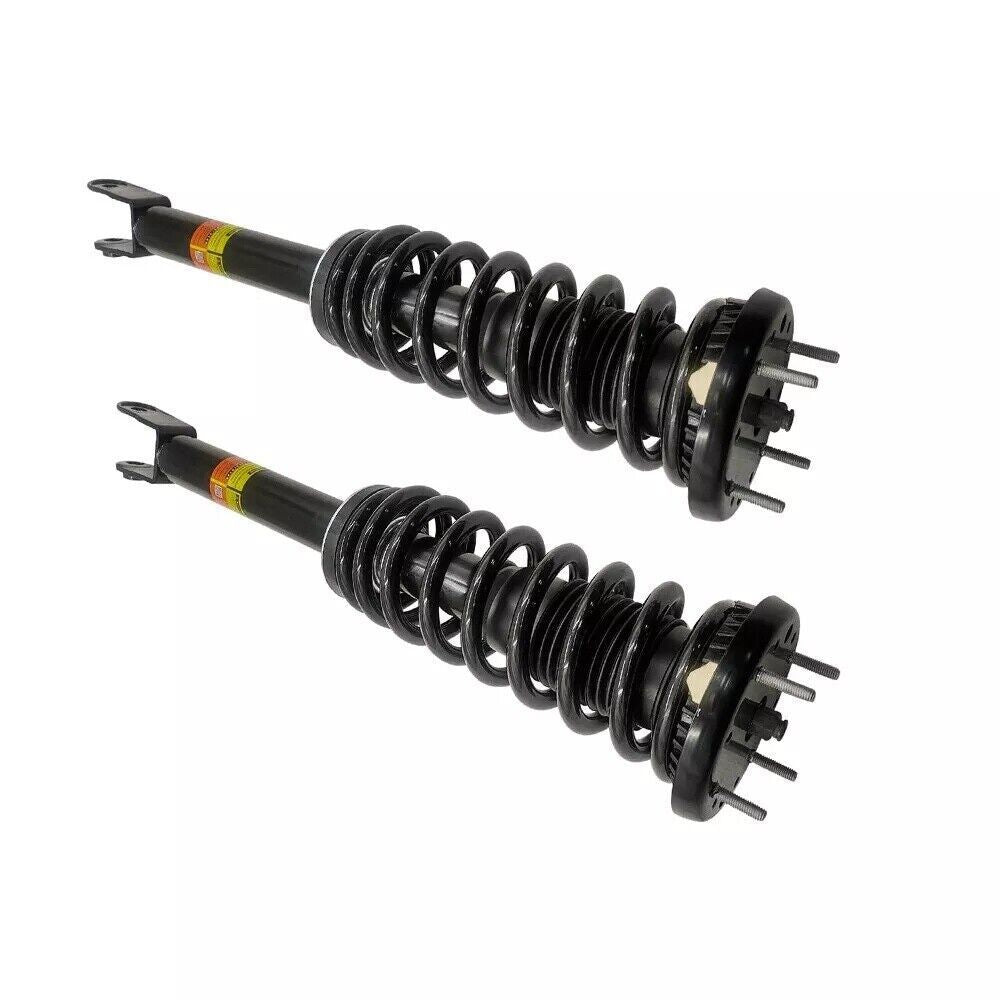 Pair Rear Shock Struts Assys w/o EDC for BMW E65 E66 745Li 750i 760i 760Li 02-08