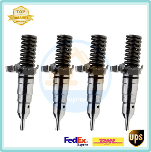 4Pcs Fuel Injector W/ 173-4647 1734647 For Caterpillar CAT Engine 3126 New