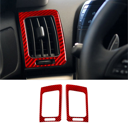 3X Carbon Fiber Right Of Steering Wheel Cover Trim for Honda for Civic Si 2002-2005 v