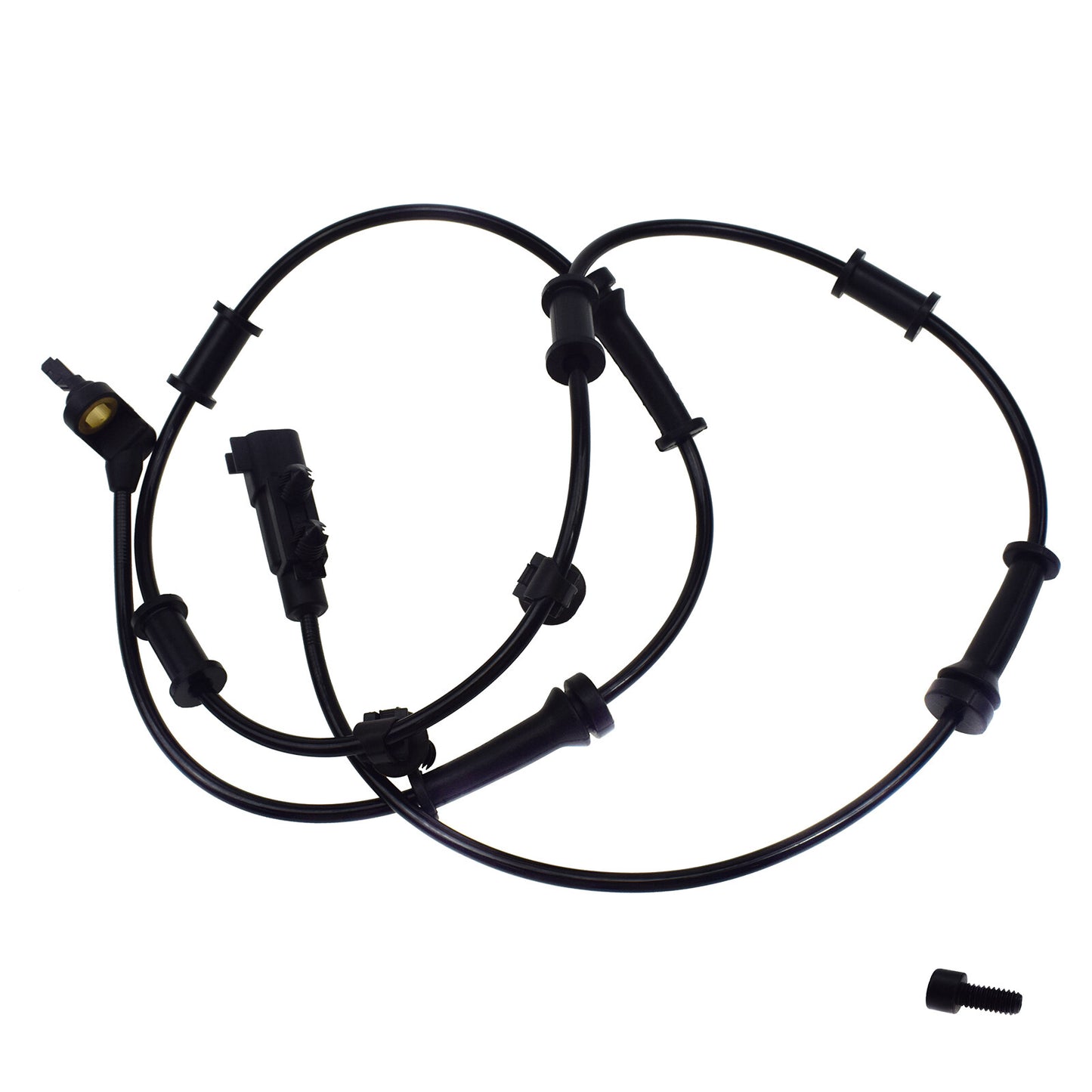 2-Piece Front ABS Wheel Speed Sensor for 2007-2017 for Jeep for Wrangler JK - Equipment Manufacturer 68003281AC