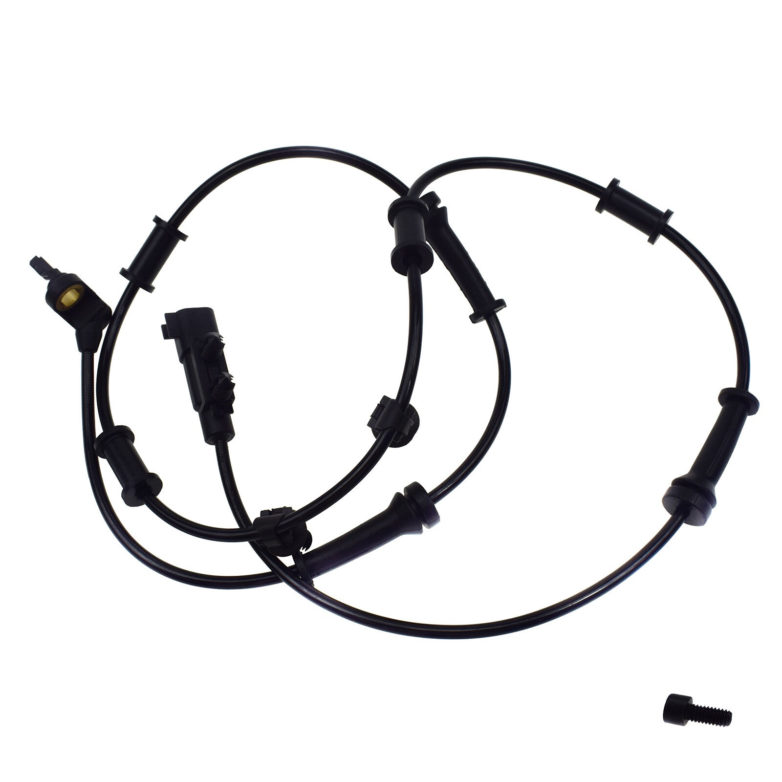 2-Piece Front ABS Wheel Speed Sensor for 2007-2017 for Jeep for Wrangler JK - Equipment Manufacturer 68003281AC