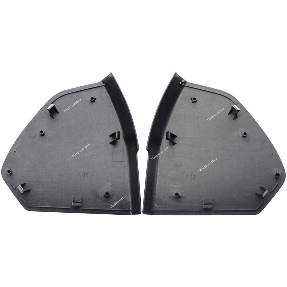 2pcs Black Fits for Benz W211 E-Class Interior Door Cover Panel Trim Front RHLH Q