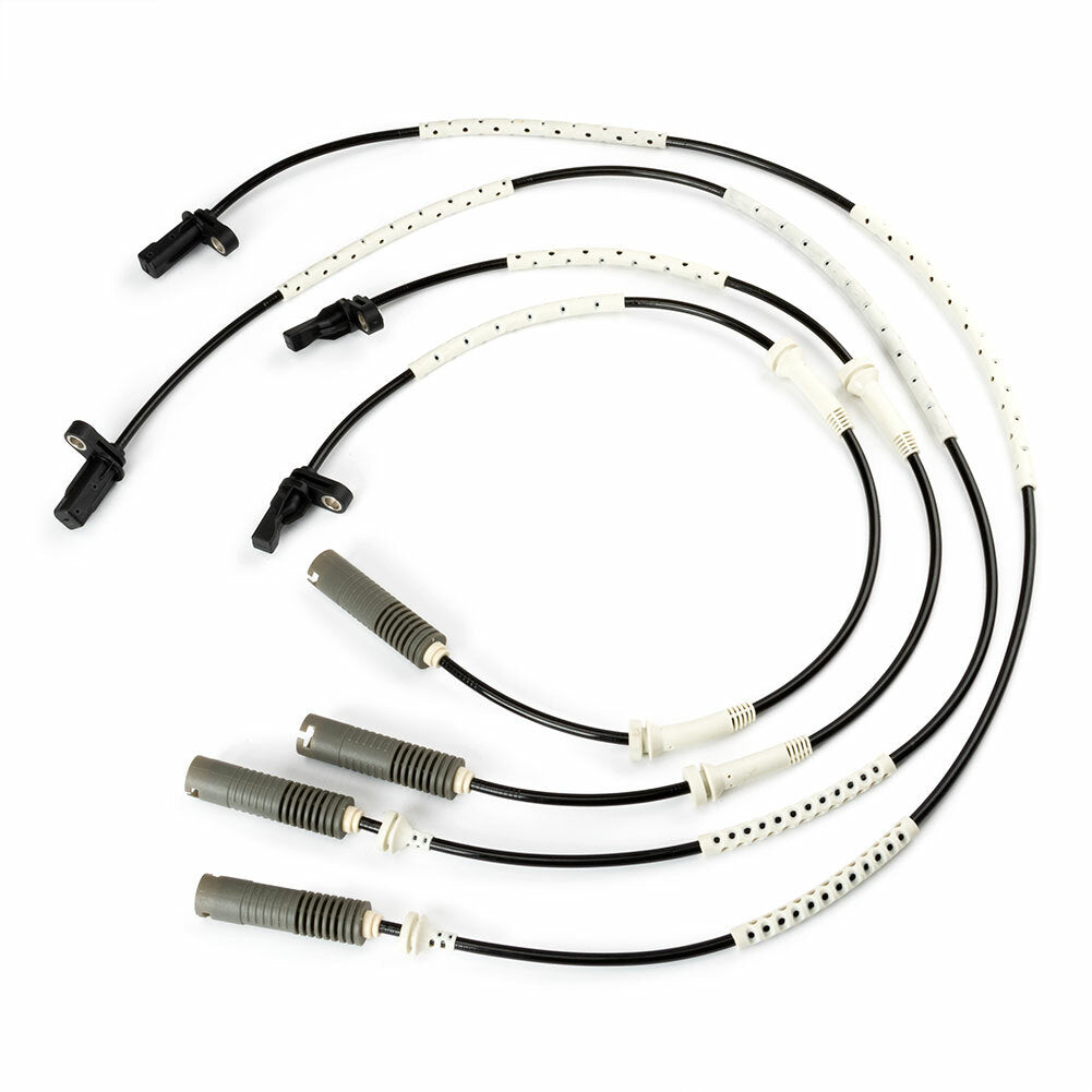4PCS FRONT & REAR LEFT + RIGHT ABS Wheel Speed Sensor set for BMW 128i 325i XYD