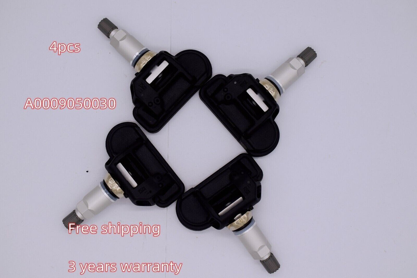 4-pack Tire Pressure Monitoring Sensor A0009050030 TPMS for C300 C350 433MHz n
