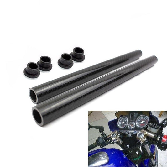 Universal Pair Clip Handle Bar Handlebars Grips Tube For Racing Sport Motorcycle Q