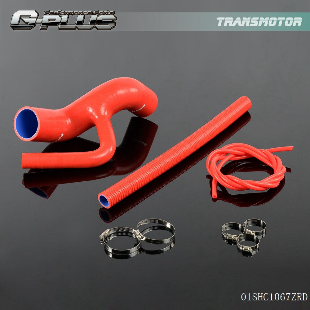 8 Pack Silicone Radiator Hose Red Fits for Audi S3 / TT for Seat Leon VAG Dump VLV- v