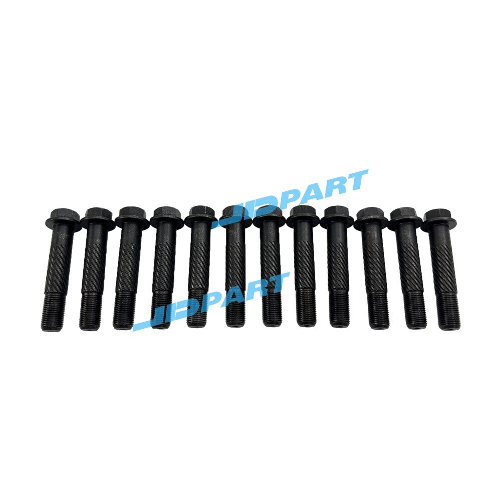 12-piece 6HK1 connecting rod bolts for Isuzu diesel engine parts -