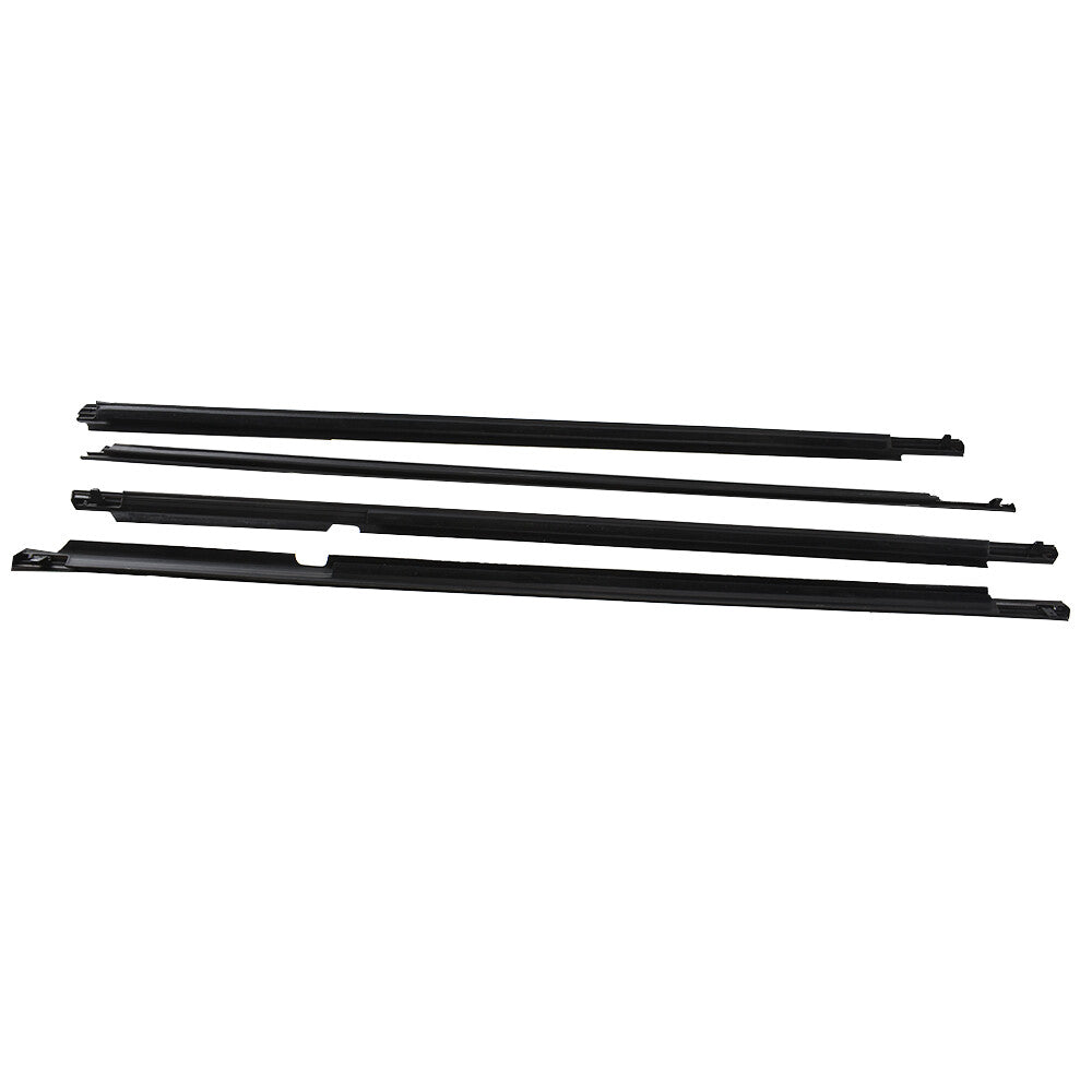 Suitable for 2009-2012 for Corolla 4-piece weatherstripping molded decorative sealing strip. n