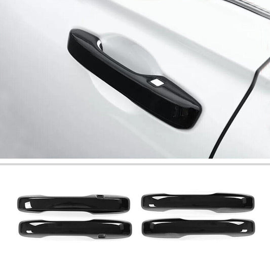 for Honda CRV CR-V 2023-2024 Gloss Black Side Door Handle molding Cover Trim 4X