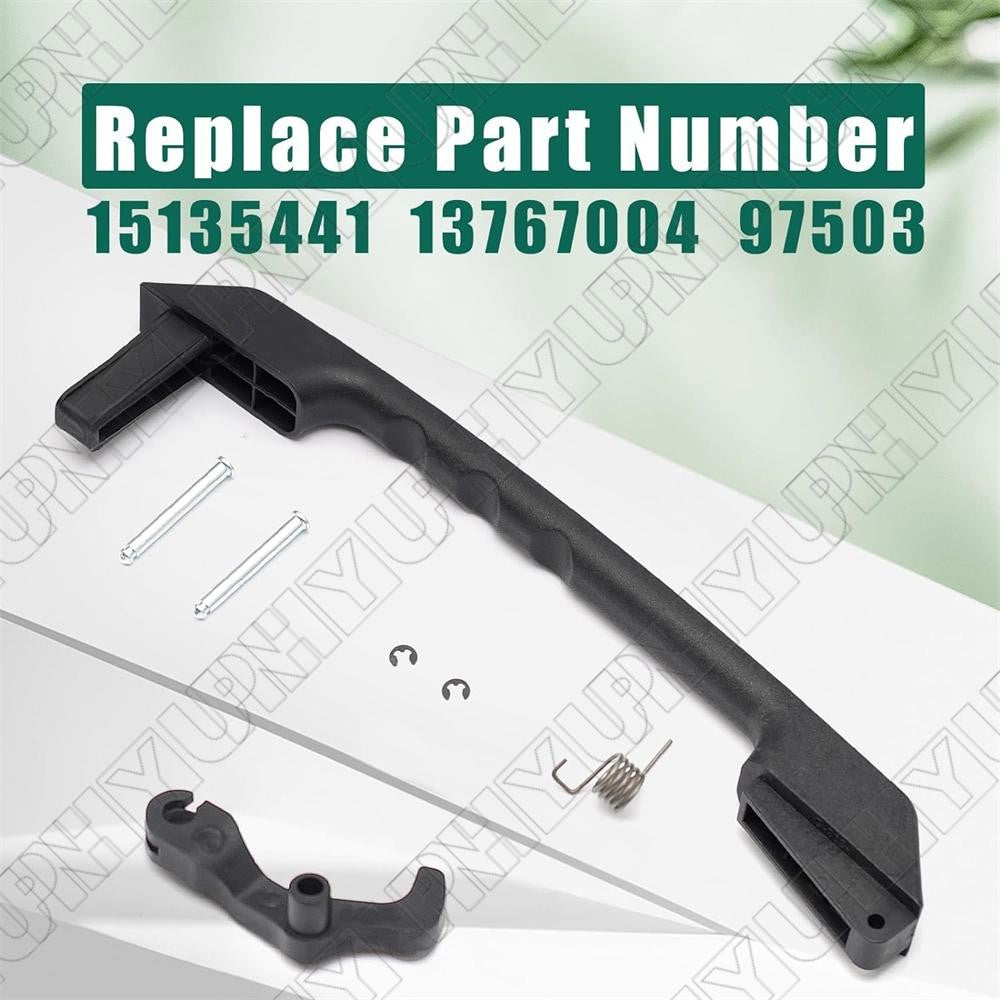 Tailgate Door Handle Black Outside Lever for Hummer H2 Base 2003-2009 13767004 Q