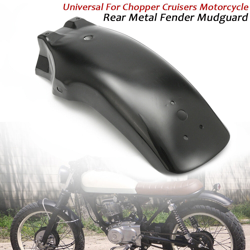 Motorcycle Rear Fender Mudguard Metal for Honda for Yamaha for Harley Chopper Cruiser US Q