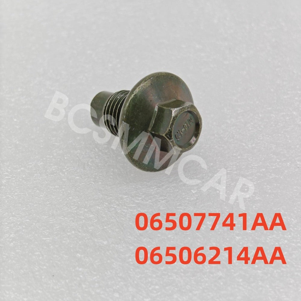 Car Oil Pan Drain Plug Bolt 06507741AA Fit for Dodge Grand Caravan 1996-2017 Q