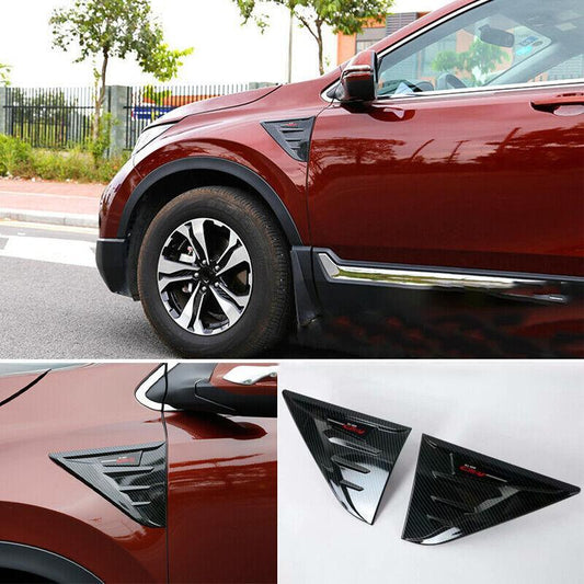 Carbon Fiber Exterior Side Body Molding Cover Trim 2pcs For 2017-2022 for Honda CR-V