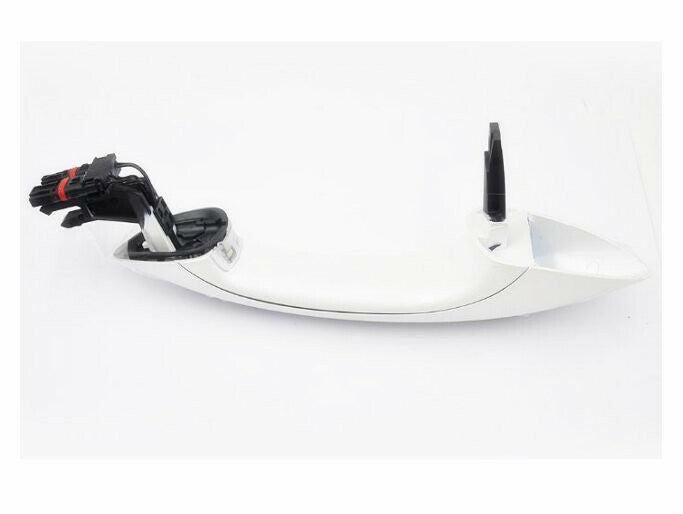 Pearl White Exterior Rear Left Access Door Handle for F10 F01 520i 528i v