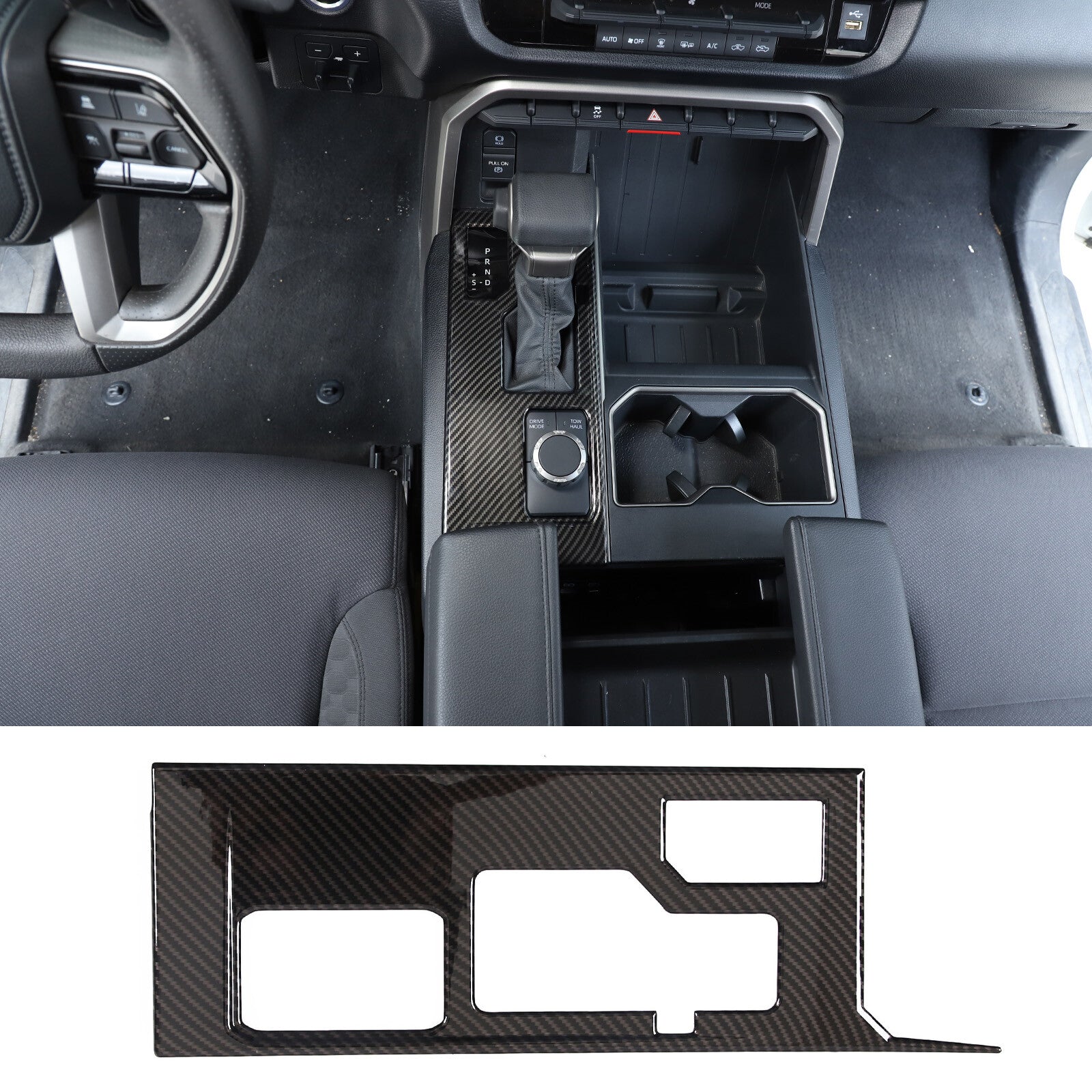 Black headlight side corner protectors for Toyota FJ Cruiser 2007 - 2021