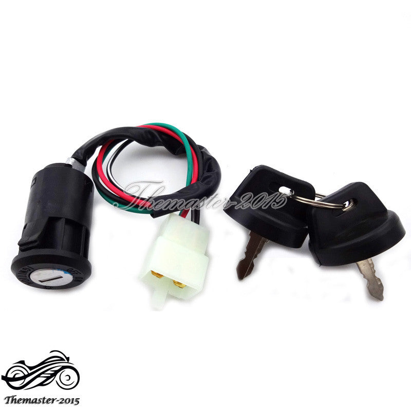 Ignition Key Switch Fit Eton Viper for Sierra Impuls Rascal 50cc 70cc 90cc ATV Quad Q