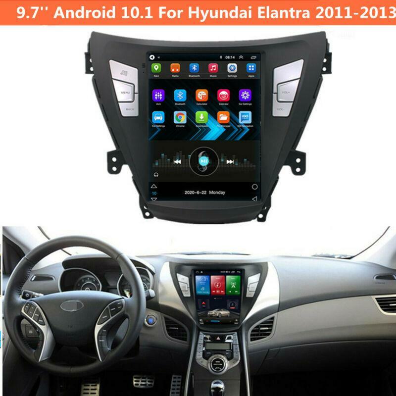 9.7-inch Navigation System for Hyundai for Elantra 2011-2013, Android 10.1, Car Stereo Radio, GPS. n