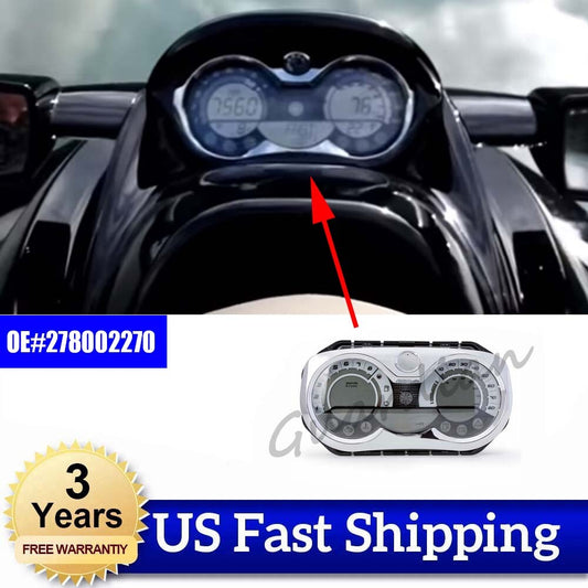 278002270 LCD BRP Speedometer Gauge Cluster For SeaDoo GTX 4-TEC LTD GTX WAKE