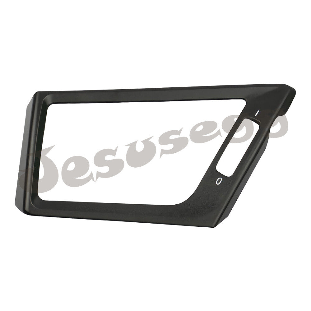 Left Dashboard Air AC Vent Outlet Trim Cover for BMW E84 X1 2010-15 Matte Black Q