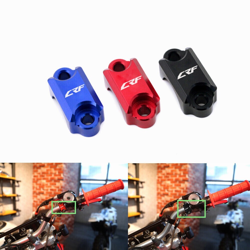 for HONDA CRF230F CRF250F CRF125F CRF150F CNC Front Brake Master Cylinder Clamp Q