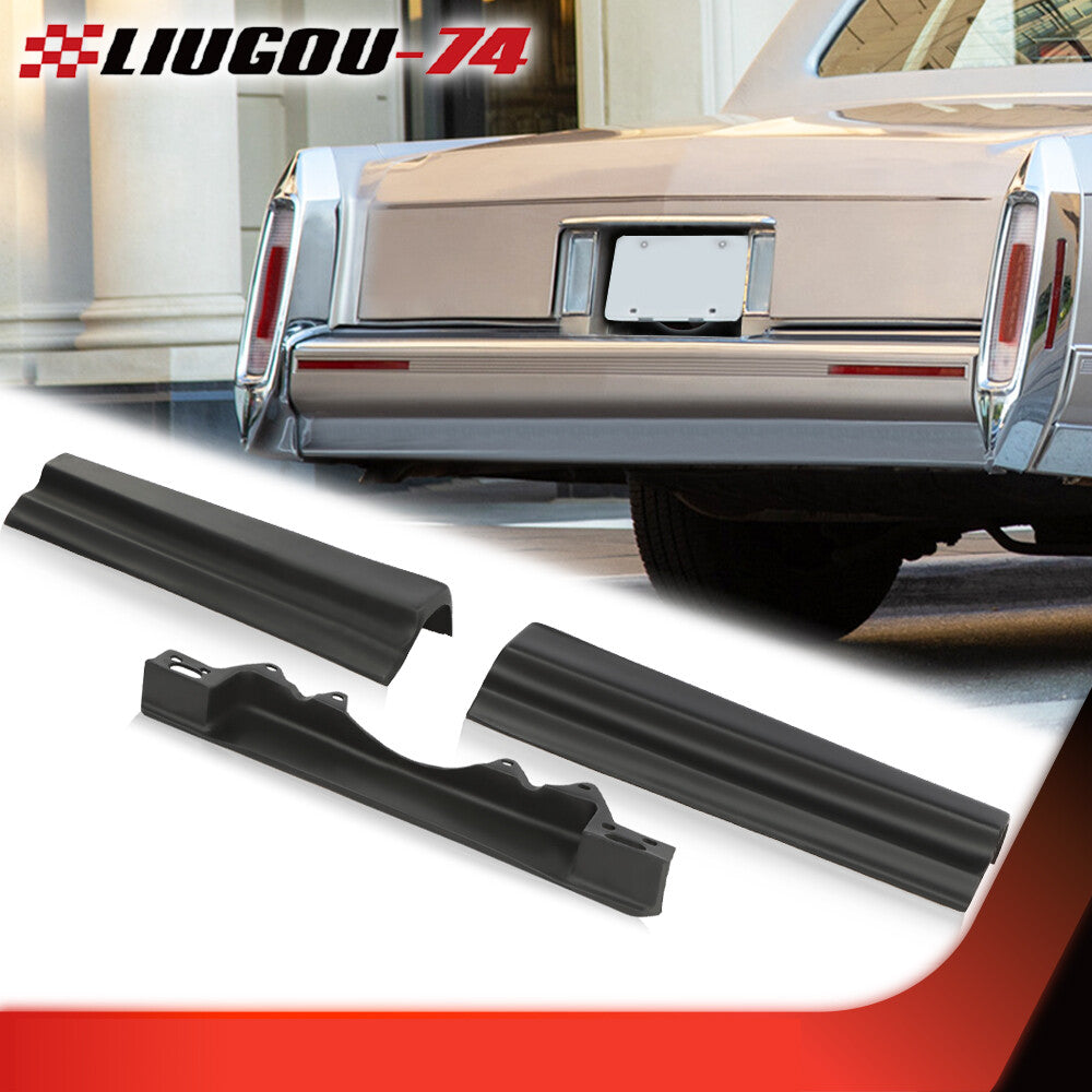 3 Piece Set Fits 80 - 92 for Cadillac Fleetwood Brougham Trunk/License Filler - v