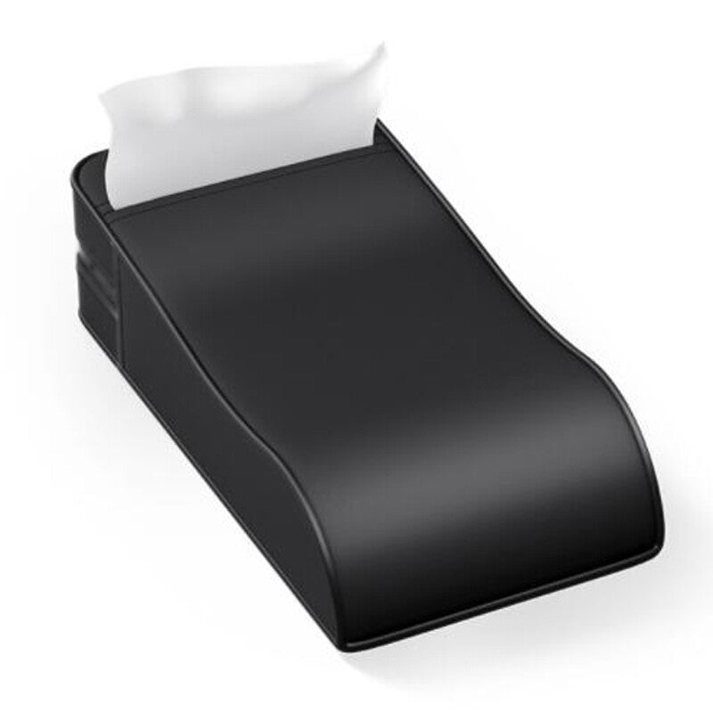 1-Pack Car Armrest Mat Protective Cover, Car Center Console Box Cushion, Polyurethane Synthetic Leather Universal n