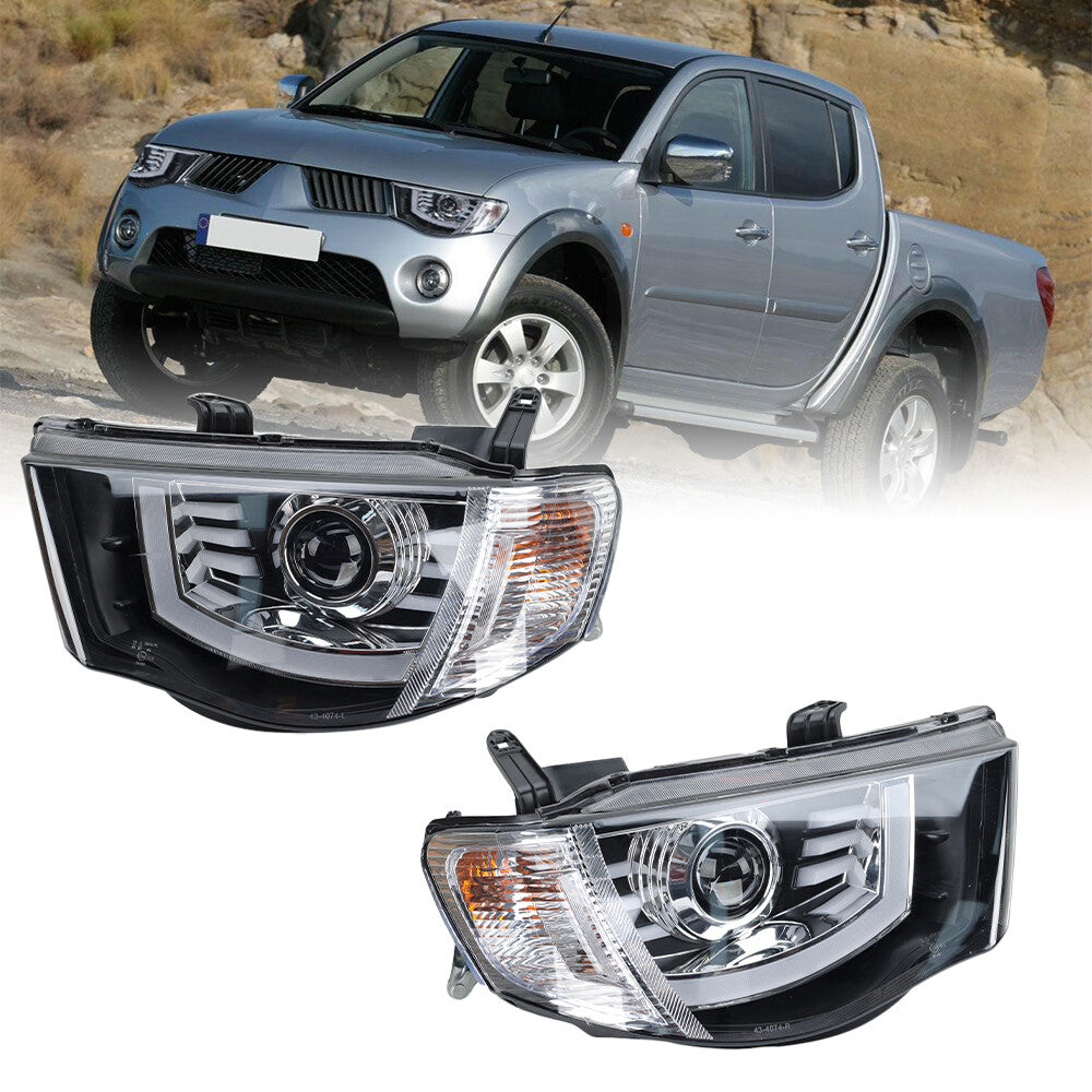 2¡ÁF¨¹r for Mitsubishi L200 Triton MN ML 05-14 Scheinwerfer Seitenleuchte Tagfahrlicht
