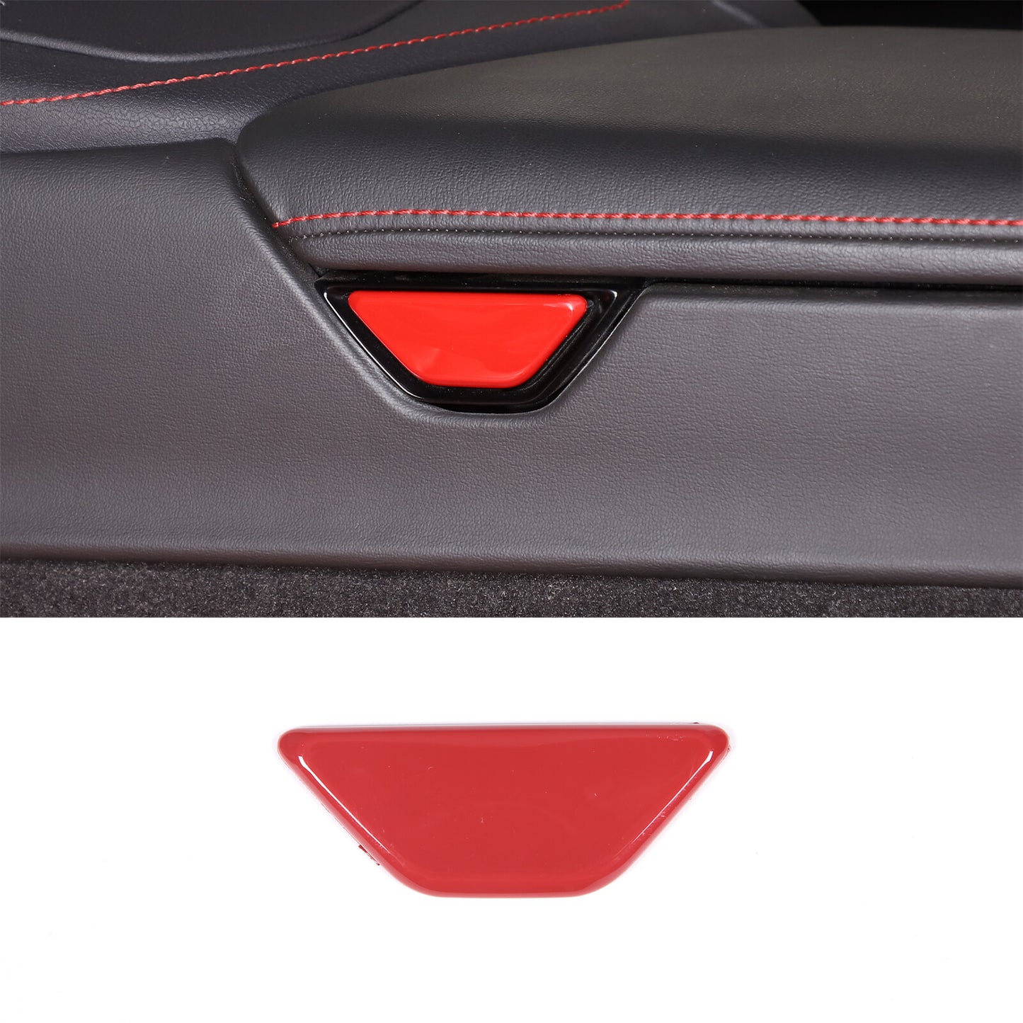 Red interior center armrest switch button cover trim for Corvette C8 2020-2023 n