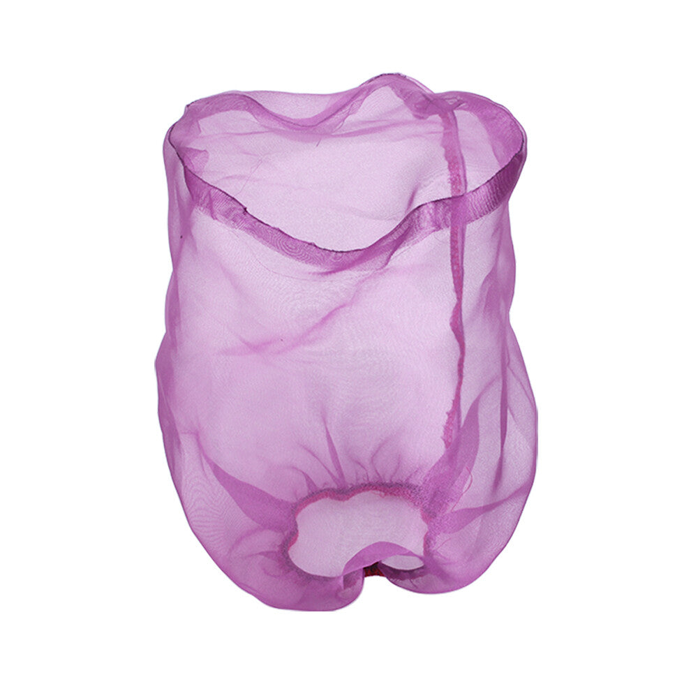Purple New Flow Cylindrical Inflow Air Filter Guard Dust Cover Cloth Short Style Q