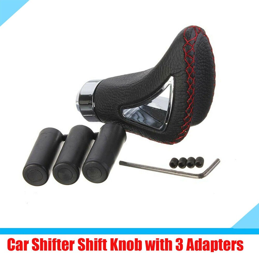 Car Manual/Automatic Transmission Shift Knob Shifter Stick Lever W/ Adapter New n