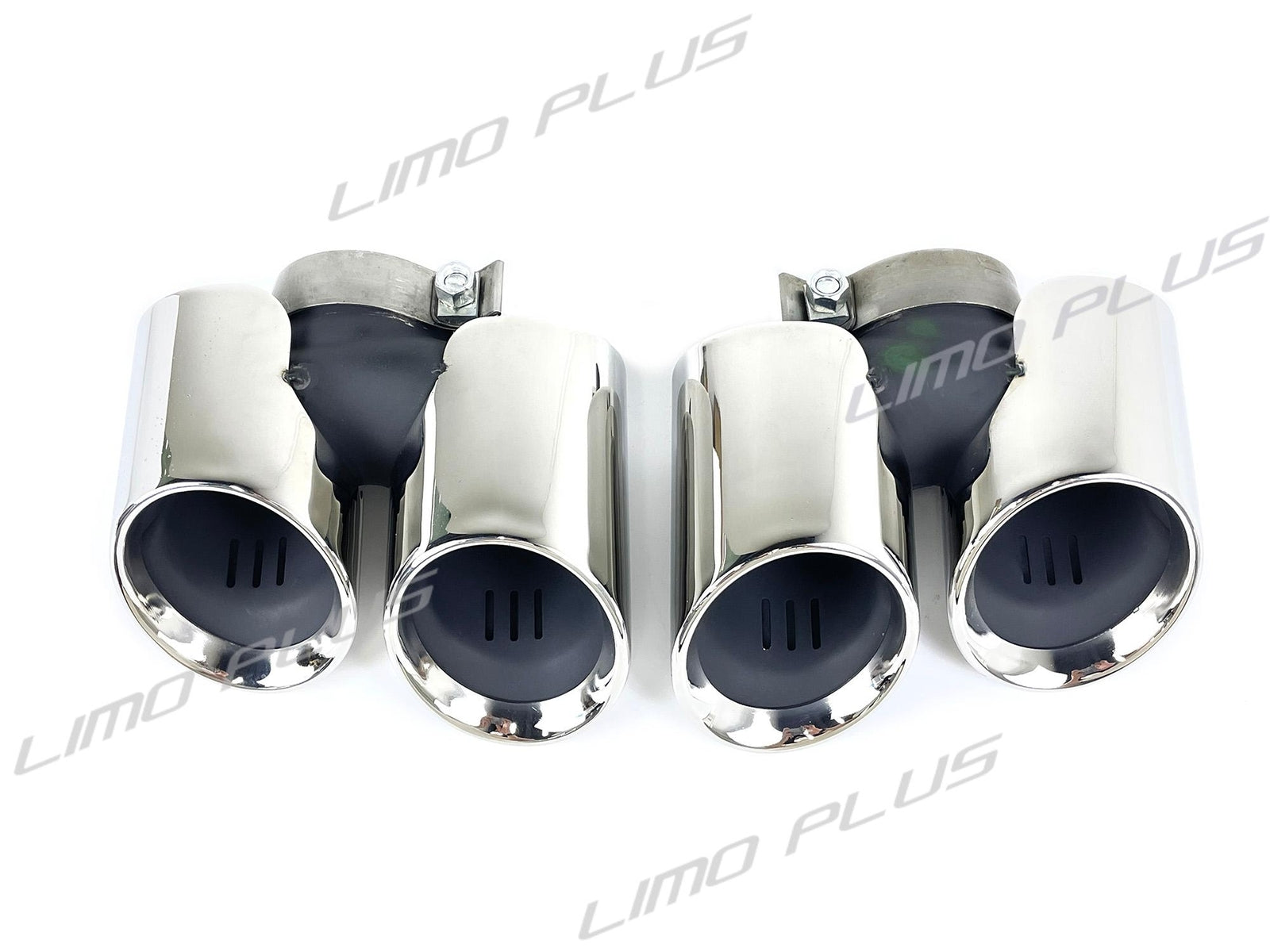 for Porsche for 911 Carrera 2011-2015 Chrome Exhaust Muffler Pipe Q