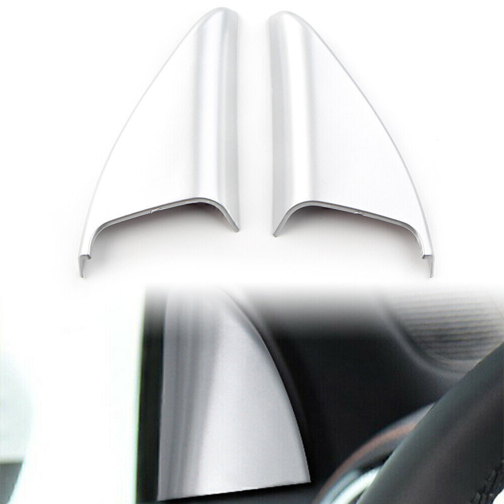 2x Pillar Triangle Frame Cover Trim for Benz A-Class A220 W177 2019