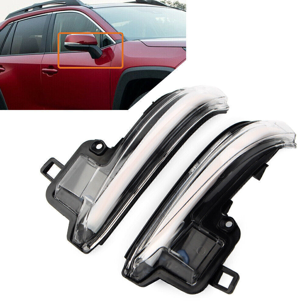 Dynamic Turn Signal Side Mirror Sequential Light for Toyota Tacoma N300 16-2020
