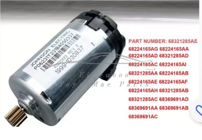 68321285AE Electric Actuator Motor PTU for Jeep Cherokee 200 2014-2018