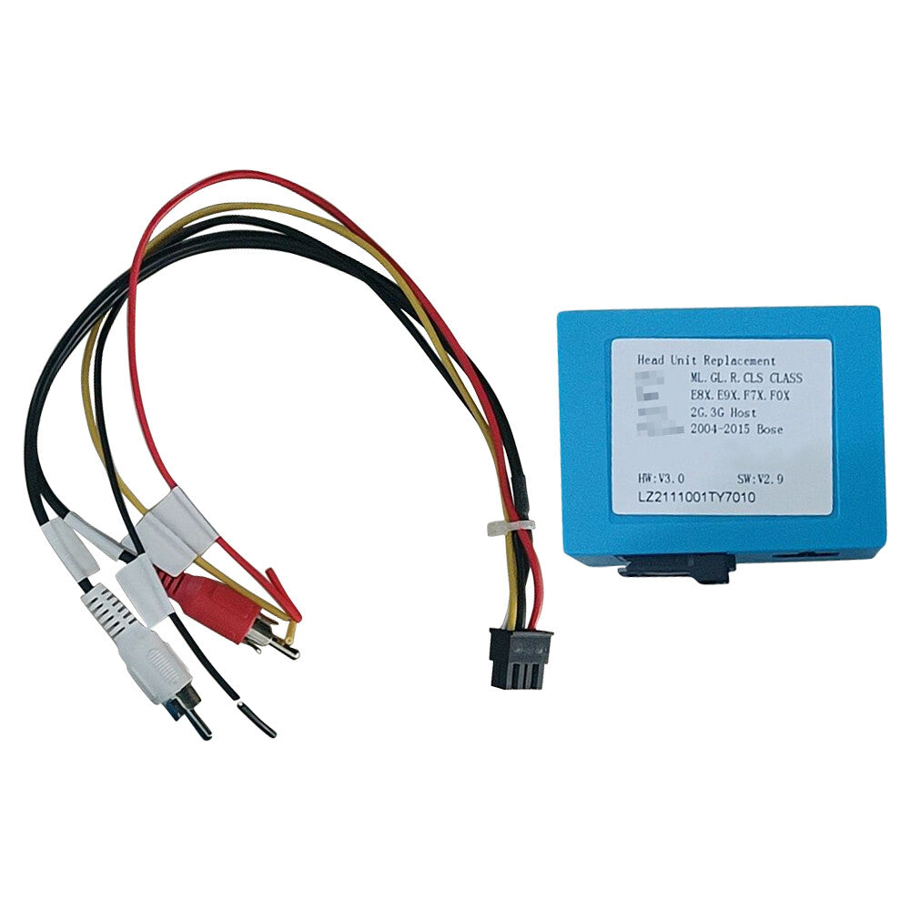 Navigation Stereo Head Unit Optical Fiber Decoder for 2005-11 for Mercedes-Benz W164