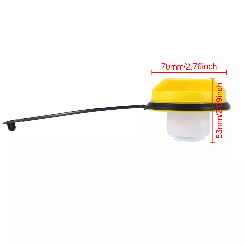 Fuel Tank Cap E85 Yellow for 2013-2015 Captiva Sport 2006-2013 Impala 2009-10 G6 Q