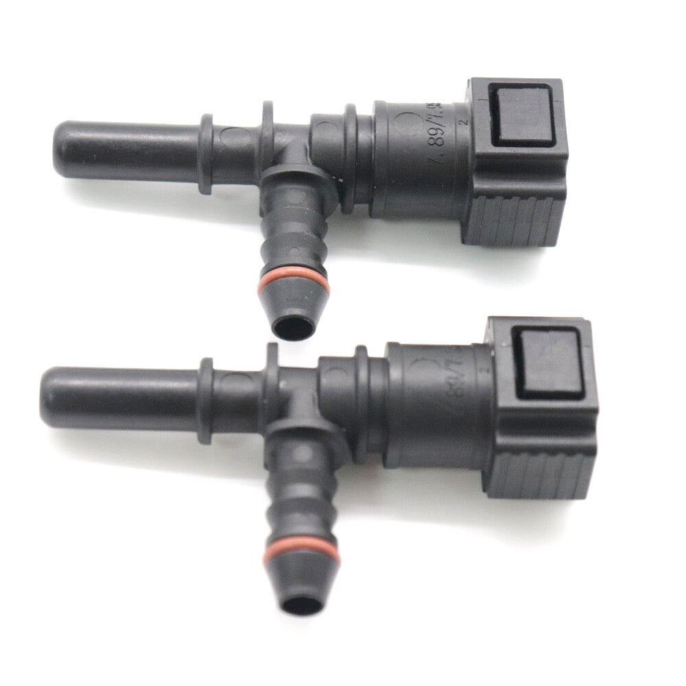 2-pack 7.89mm ID6 New Fuel Line Hose Quick Release Female Connector Q