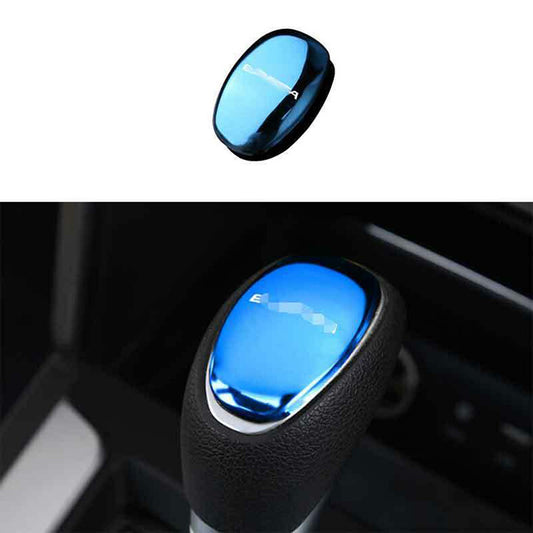 for Hyundai for Elantra 2017-2020 Blue interior Gear Shift Knob Shifter Lever Trim