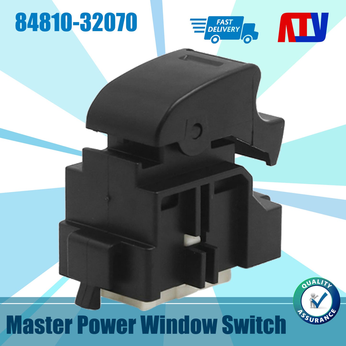 New Master Power Window Control Switch 8481032070 Fits for Toyota for Land Cruiser LX450