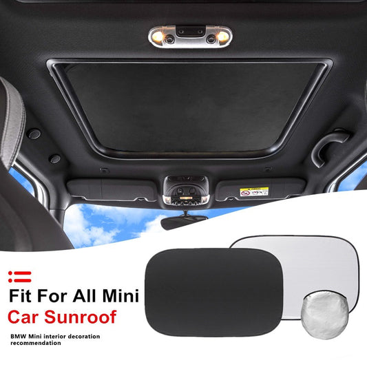 2x Car Sunroof Sun Shade Foldable Cover for MINI Cooper F55 F56 F60 Accessories