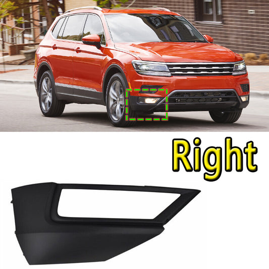 The light is compatible with the right front bumper fog light frame of 2017 and 2019 for Volkswagen for Tiguan .