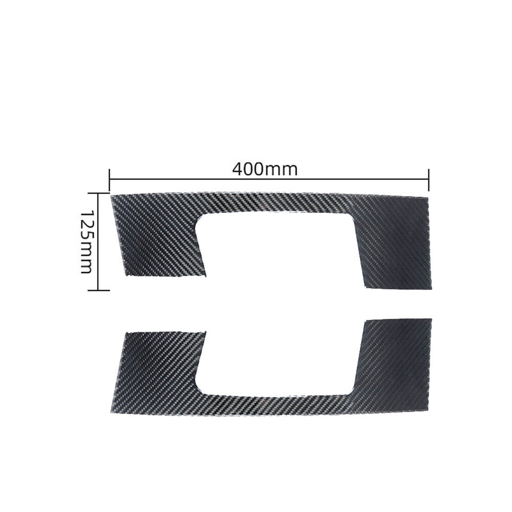 Carbon Fiber Front Reading Light Panel Trim Cover for Honda CR-V CRV 2007-2011 v