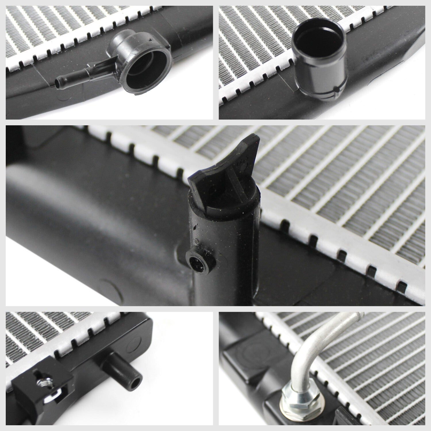 CU2990 Radiator for 2008-2012 for Honda Accord 2012-2015 Crosstour 2.4L L4 Aluminum