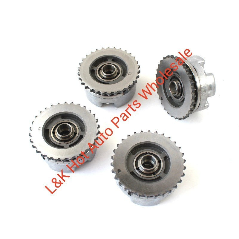 Intake  Exhaust Camshaft Adjuster Kit Replace OE 2x 06E109083L 2x 06E109084K Q
