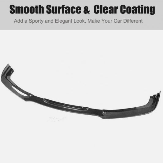 Front Bumper Lip Spoiler Fit for LEXUS IS F Sedan 4-Door 2011-2012 Real Carbon