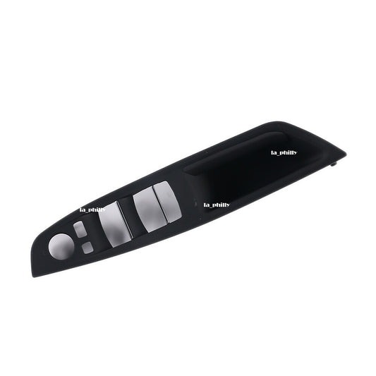 Left Door Handle Window Switch Panel Black Fits for BMW 5 Series 520 F10 F11 F18 Q