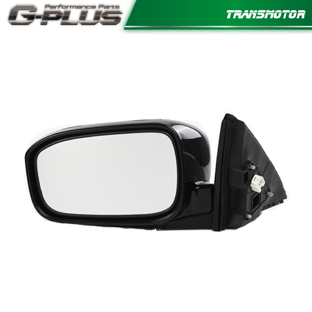 Suitable for 2003-2007 for Honda Accord car power mirror front drive side gloss black- v