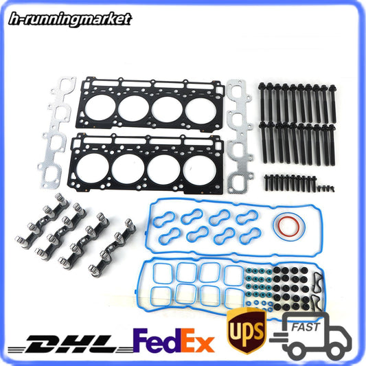 NON MDS Lifters Kit w/Head Gaskets Bolts for 2011-15 for Dodge for Chrysler for Jeep 6.4L V8