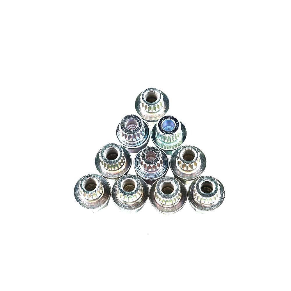 10Pcs Tire Wheel Lock Anti-Theft Screw Lug Nut Bolt for BMW 1 3 5 6 7 Series X3 Q